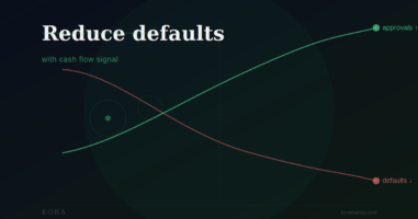 How to Reduce Loan Default Rates Using Cash Flow Data